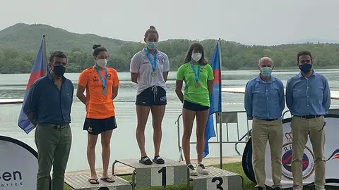 Campeonato de Espa&ntilde;a  para Campeonato de Europa Paula Otero