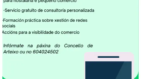 consultora gratuita organizada por el Concello de Arteixo
