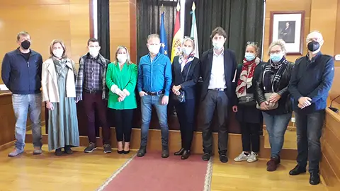 El concello de Arteixo recibi&oacute; a profesores de Turqu&iacute;a, Croacia y Grecia