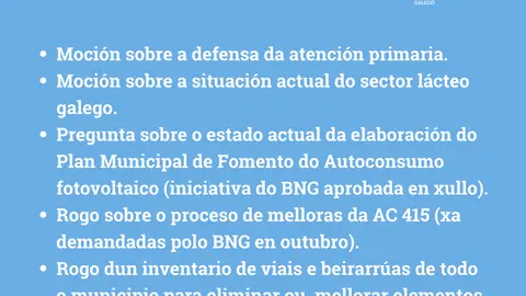 Moci&oacute;n dos nacionalista de Arteixo