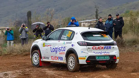Roberto Blach Jr. y Mauro Barreiro en la competici&oacute;n de Lorca