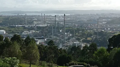 Refiner&iacute;a Repsol A Coru&ntilde;a parada marzo 2022