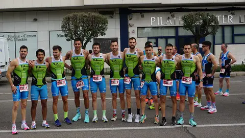 Valladolid liga de triatl&oacute;n equipo masculino