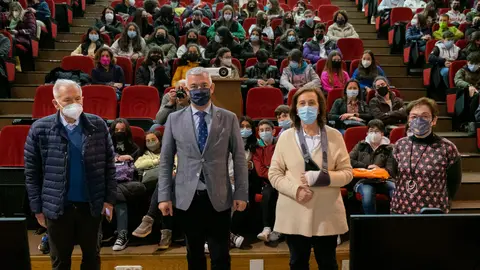 O secretario xeral de Pol&iacute;tica Ling&uuml;&iacute;stica, Valent&iacute;n Garc&iacute;a participou na presentaci&oacute;n da 30&ordf; edici&oacute;n do Rally Matem&aacute;tico e Cient&iacute;fico Sen Fronteiras 2022 organizado por Igaciencia-El Portal de la Infancia
