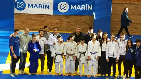 Muy buenos resultados en Mar&iacute;n de deportistas del judo club arteixo