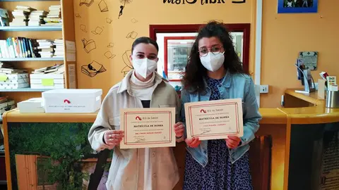 El IES de Sab&oacute;n celebra el premio otorgado a tres alumnos del centro educativo