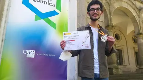 Mateo P&eacute;rez Soto, alumno del IES Afra Ra&iacute;ces de CEE, medalla de bronce en la XXXV Olimpiada Nacional de Qu&iacute;mica-El Portal de la Infancia