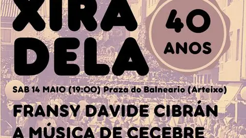 Xiradela festeja su 40 aniversario en Arteixo