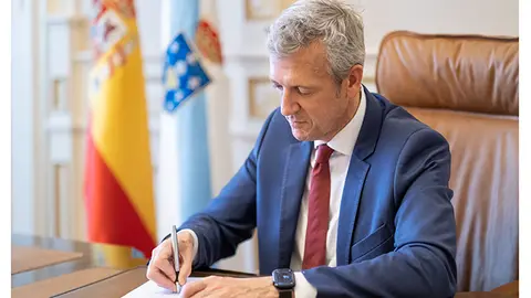 Nuevo presidente de la Xunta de Galicia 2022 Alfonso Rueda