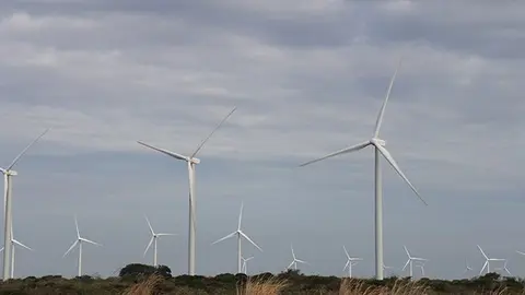 alegaciones contra un nuevo parque e&oacute;lico en el lugar de Santa Leocaia, Arteixo
