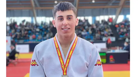 Victoria del judoka  Alejandro Pati&ntilde;o a nivel nacional