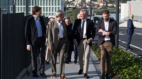 Rueda na posta en servizo das obras pol&iacute;gono de Sab&oacute;n
