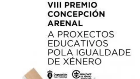 Cartel da VIII edici&oacute;n do "Premio concepci&oacute;n Arenal"-El Portal de la Infancia