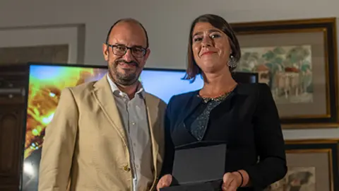 Mar de F&aacute;bula en la Gala de premios realizada en Santiago de Compostela