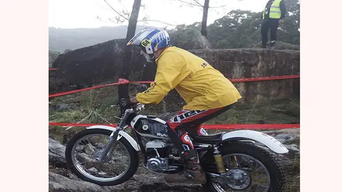 club motomonta&ntilde;ismo arteixo trial en Vilagrac&iacute;a 2022