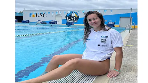 Paula Otero en Australia junto a la selecci&oacute;n espa&ntilde;ola campeonato del mundo