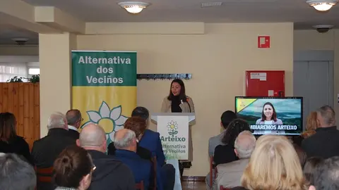 Noelia Mart&iacute;nez &eacute; candidata por Alternativa dos Veci&ntilde;os en Arteixo
