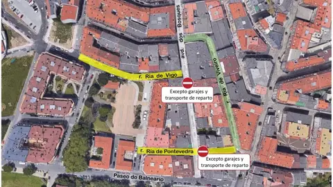 El lunes 23 hay un corte de tr&aacute;fico en Arteixo
