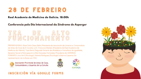 conferencia asperger y mujer