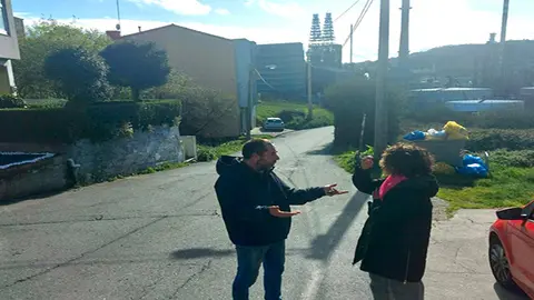 Psoe Arteix leva apleno a seguridade en Meicende