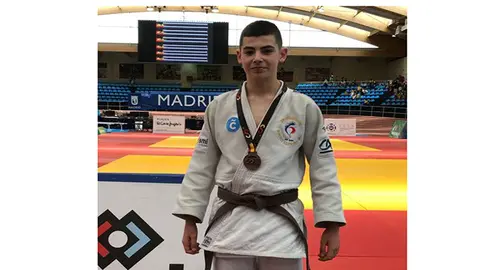 Judo Club Arteixo logra una medalla de bronce gracias al judoka Pancho Lago