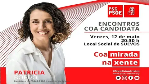 m&iacute;tines Psoe Arteixo nas 13 parroquias