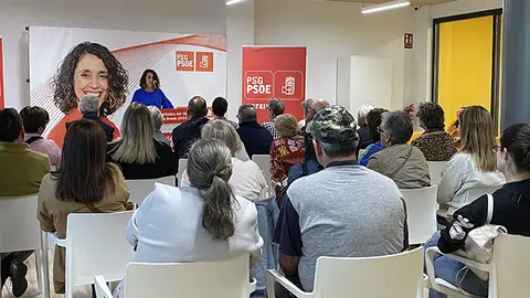 percorrido de Patricia Boedo por cada parroquia do concello de Arteixo