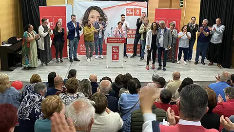 Mitin el PSOE antes del cierre de campa&ntilde;a municipales 2023