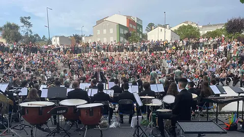Espect&aacute;culo de la Banda de M&uacute;sica Santiago de Arteixo
