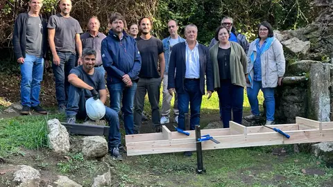 Visita a la instalaci&oacute;n en Sisalde, Arteixo