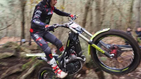 Campeonato Gallego de Trial en Carballo.