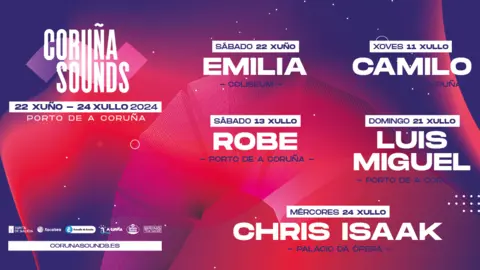 Coru&ntilde;a Sounds 2024.