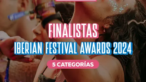 Cartel de la nominaci&oacute;n de O Son Do Cami&ntilde;o para los Iberian Festival Awards.