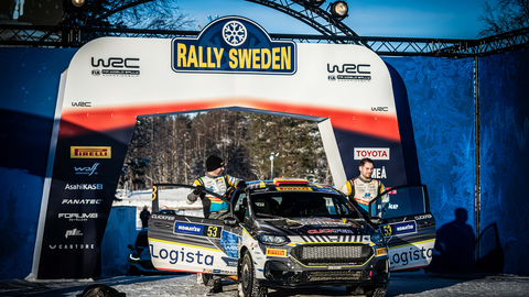 Rally de Suecia 2024.