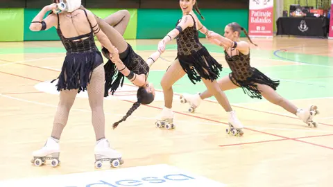 Club Pat&iacute;n Axel en el Campeonato de Espa&ntilde;a de cuartetos junior.