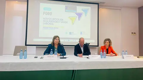 Foro "Nuevos retos en seguridad e salud laboral".