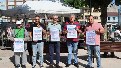 Presentaci&oacute;n do Campionato de Selecci&oacute;ns de Billarda e Chave.