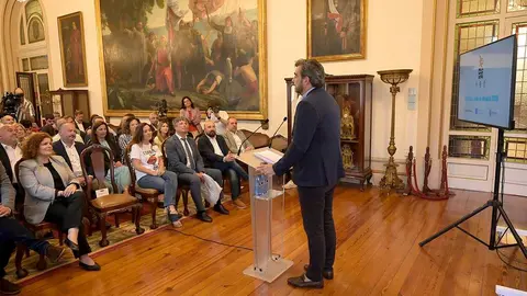 Acto de presentaci&oacute;n del proyecto de A Coru&ntilde;a como sede del Mundial de F&uacute;tbol 2030.