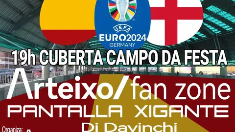 La Final de la Eurocopa se ve en Arteixo.