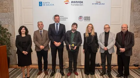 Entrega del XVIII Premio de Narrativa Breve Repsol en Lengua Gallega.