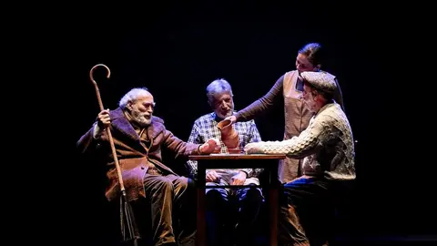 Alexandre B&oacute;veda Teatro presenta su obra "Qu&eacute;roche un conto" en Arteixo.