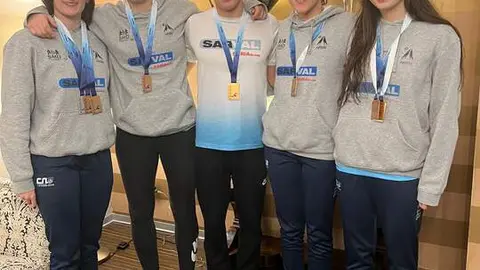 CNA en el Campeonato Gallego Absoluto de Nataci&oacute;n.