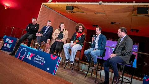 Presentaci&oacute;n de la XII edici&oacute;n de los Premios Mart&iacute;n C&oacute;dax da&nbsp;M&uacute;sica.