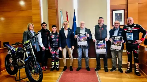 Presentaci&oacute;n del Campeonato de Espa&ntilde;a de Trial en Arteixo.