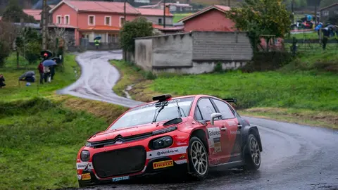 Santi Garc&iacute;a, tercero del Supercampeonato R5 en A Coru&ntilde;a.