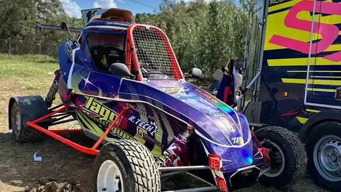 Iago Rodr&iacute;guez debuta en el Campeonato de Europa de Autocross.