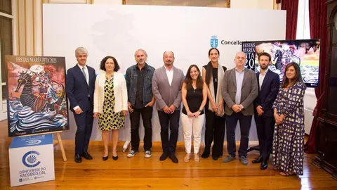 Presentaci&oacute;n del programa de las Fiestas Mar&iacute;a Pita 2025.