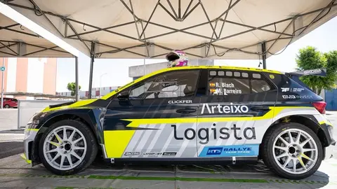El coche de Roberto Blach Jr.