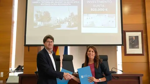 La Xunta y el concello de Arteixo colaboran en la humanizaci&oacute;n de la Traves&iacute;a de Arteixo.