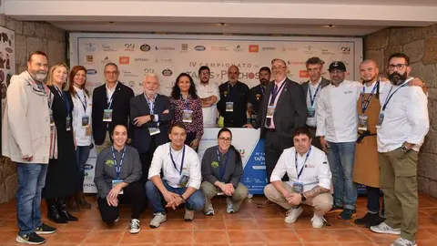 Premiados en el IV Campeonato de Tapas y Pinchos de Galicia.